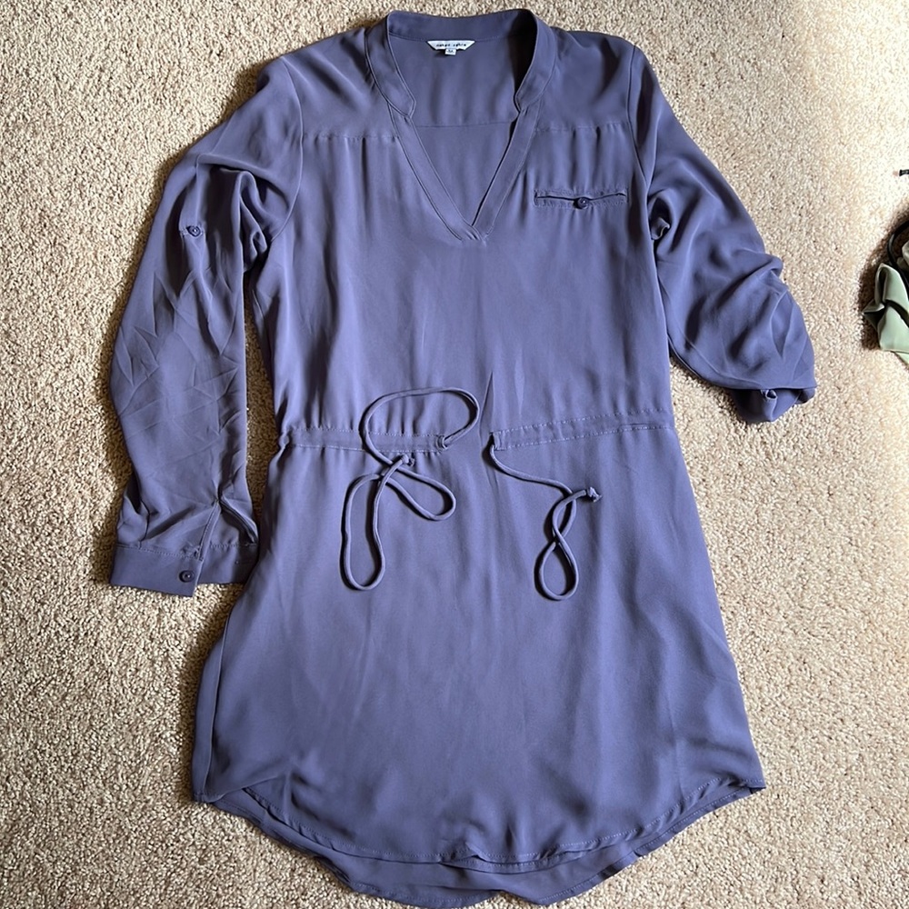 Purple naked zebra dress size medium